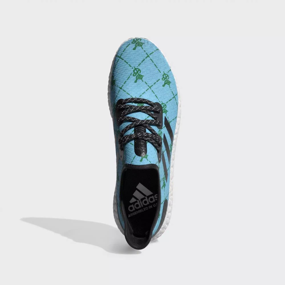 Adidas SPEEDFACTORY AM4 Sadelle's Tenis Para Correr Azules Para Hombre (MX-83487)